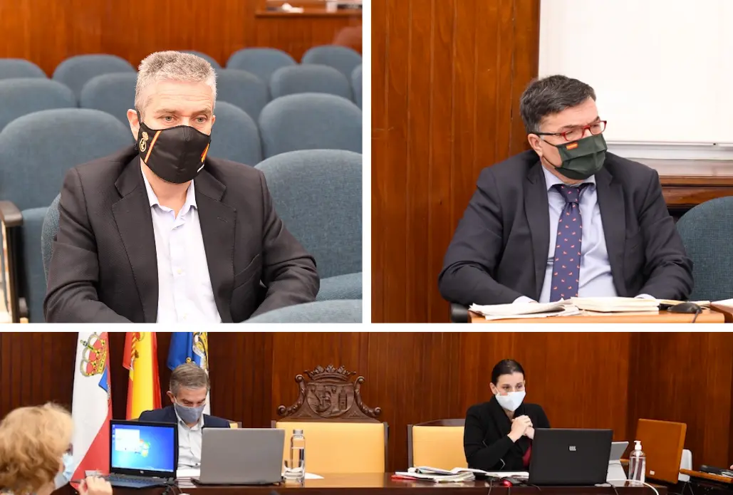 Pleno del Ayuntamiento de Santander.