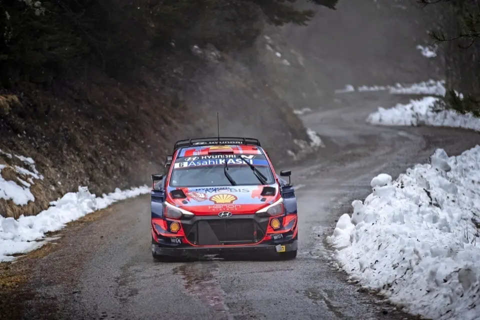 Daniel Sordo en una de las pruebas disputadas.