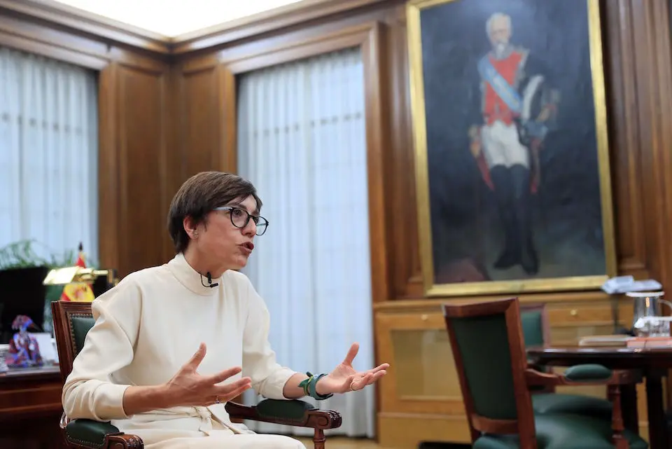 La directora general de la Guardia Civil, Mar&iacute;a G&aacute;mez. /  Fernando Alvarado