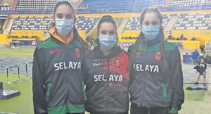 La atleta de la EDM Selaya Josel&iacute;n Sobaos y Quesadas, Ania San Rom&aacute;n sigue demostrando sus excepcionales condiciones.