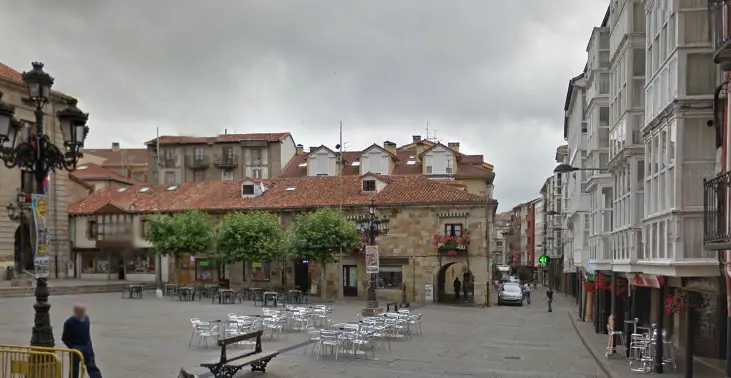 Vista de la Plaza de Espa&ntilde;a en Reinosa. / ALERTA