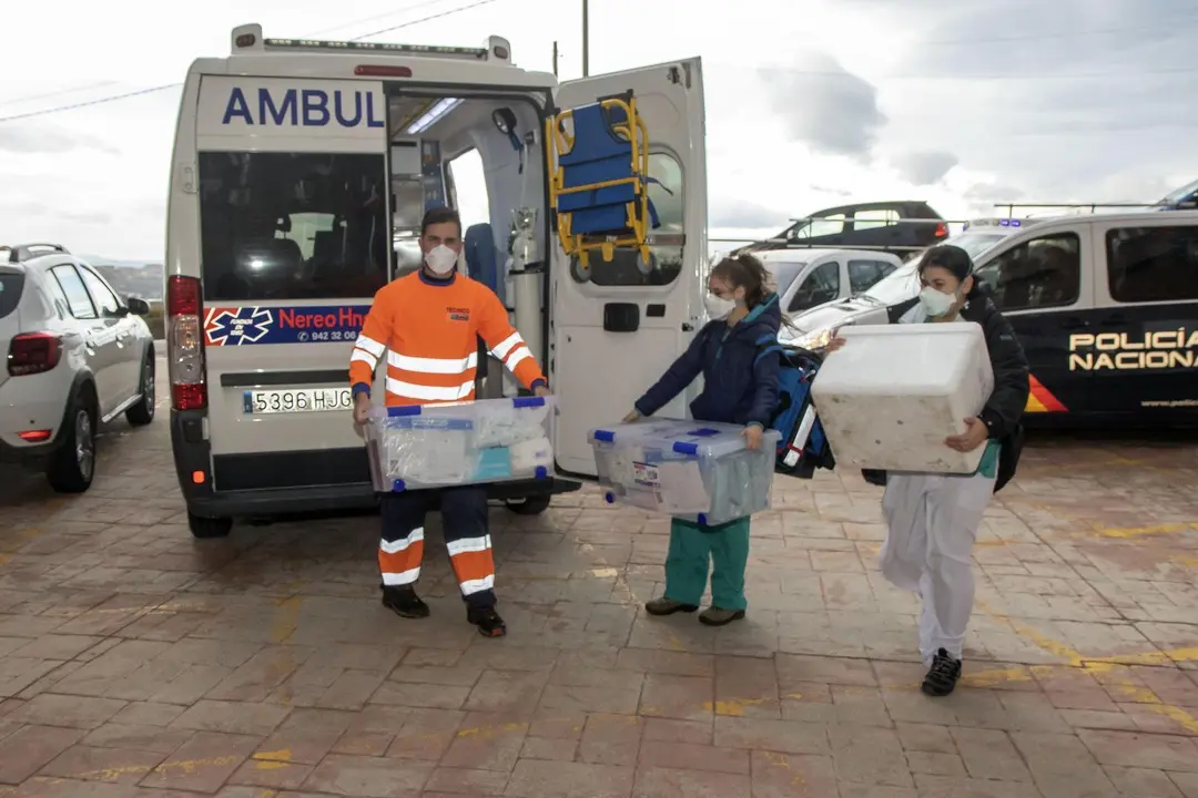 Sanidad. Vacunacion segunda dosis CAD de Cueto
