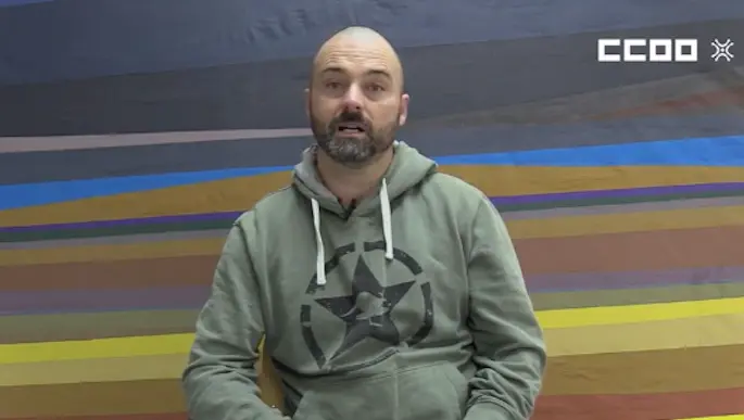 Miguel &Aacute;ngel Exp&oacute;sito, delegado de CCOO en Ambuib&eacute;rica. /