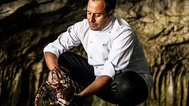 El cocinero &Oacute;scar Calleja.