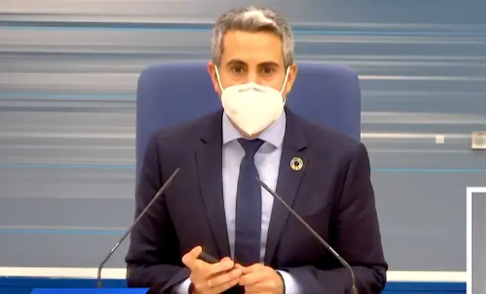El vicepresidente Pablo Zuloaga en rueda de prensa. / ALERTA