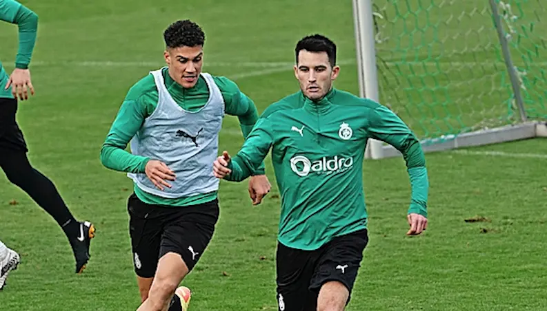 Capanni e Isma L&oacute;pez (en la imagen) completar ayer su primer entrenamiento con el Racing, al igual que Traver. / Hardy
