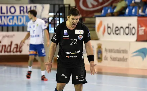 El jugador del BM Sinfin, Zungri.