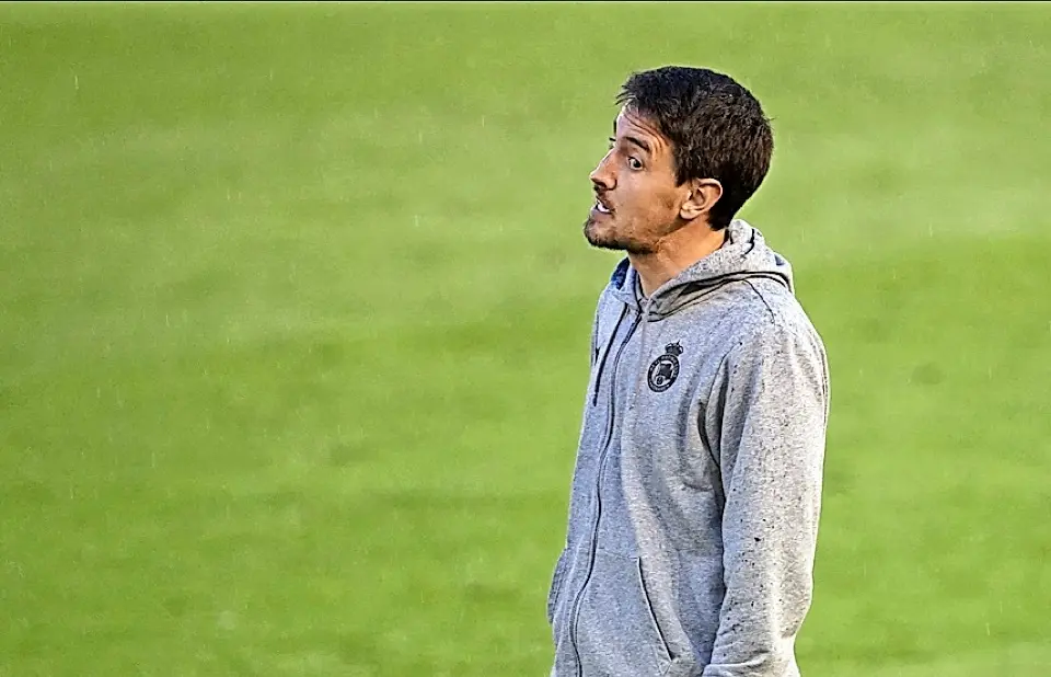 Aritz Solabarrieta vivi&oacute; el partido, como acostumbra, con intensidad. / Hardy