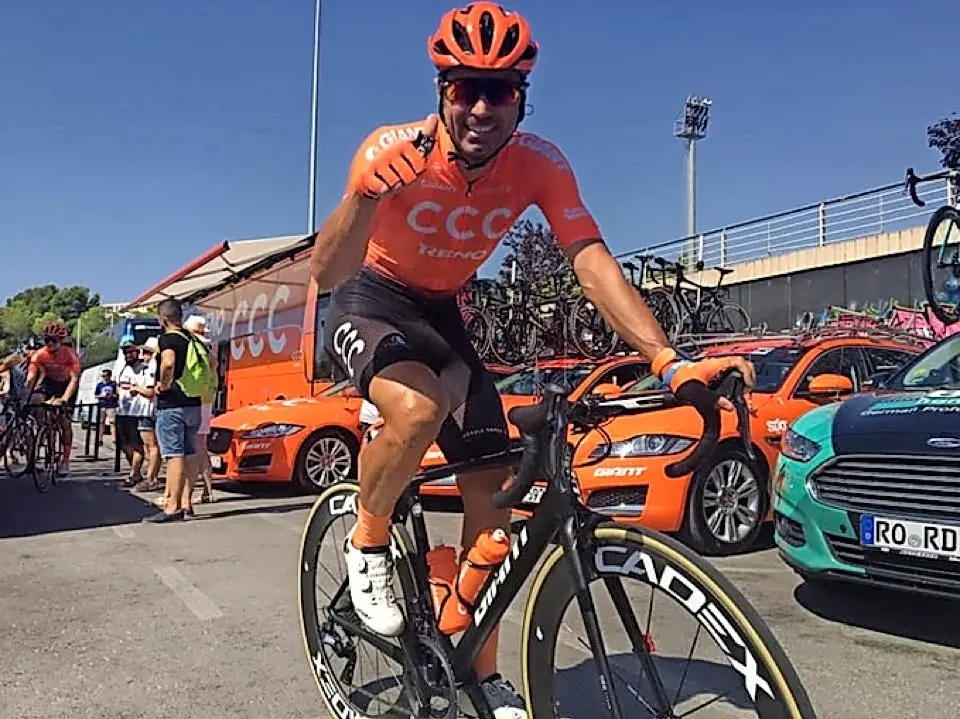 Fran Ventoso cerr&oacute; su etapa como ciclista profesional en las filas del CCC Team.