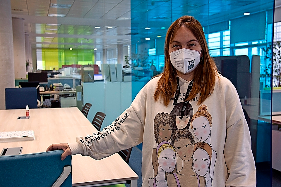 La investigadora del Grupo de Ecosistemas Litorales del IHCantabria, Mar&iacute;a Recio. / ALERTA