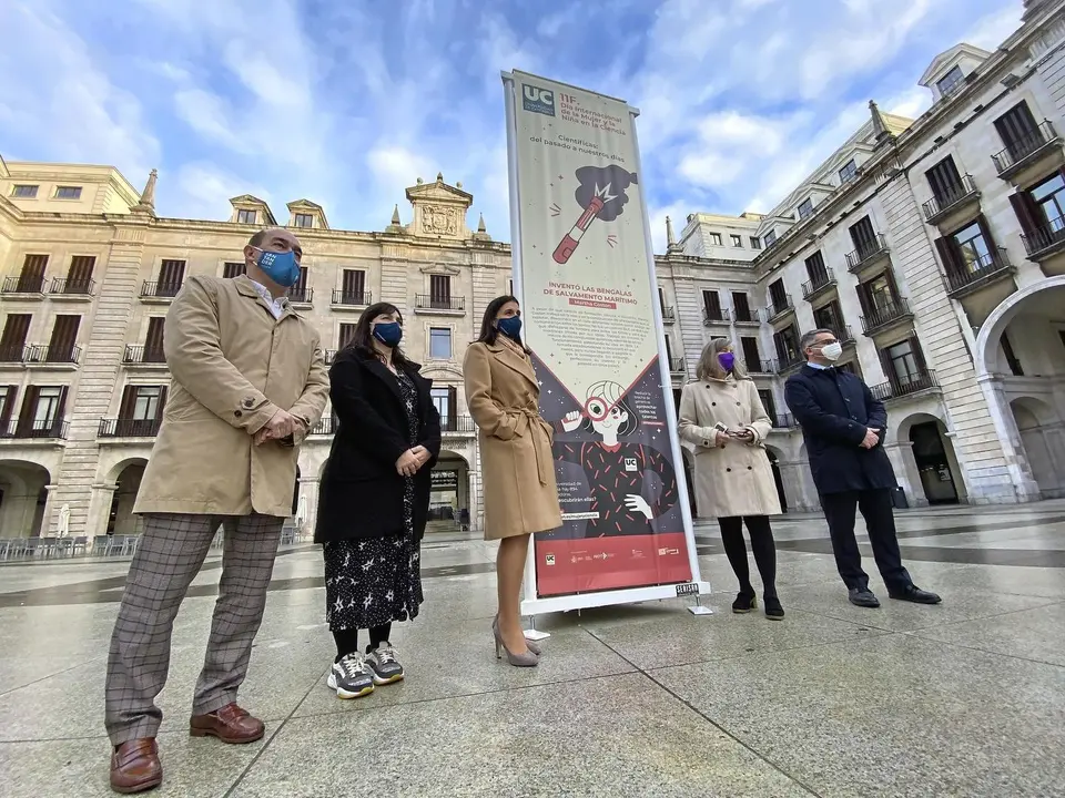 Celebraci&oacute;n del D&iacute;a Internacional de la Mujer y la Ni&ntilde;a en la Ciencia en Santander, ayer jueves.. / ALERTA
