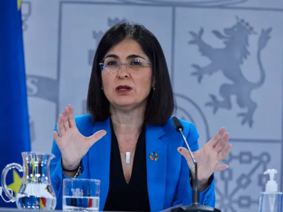 La ministra de Sanidad, Carolina Darias.