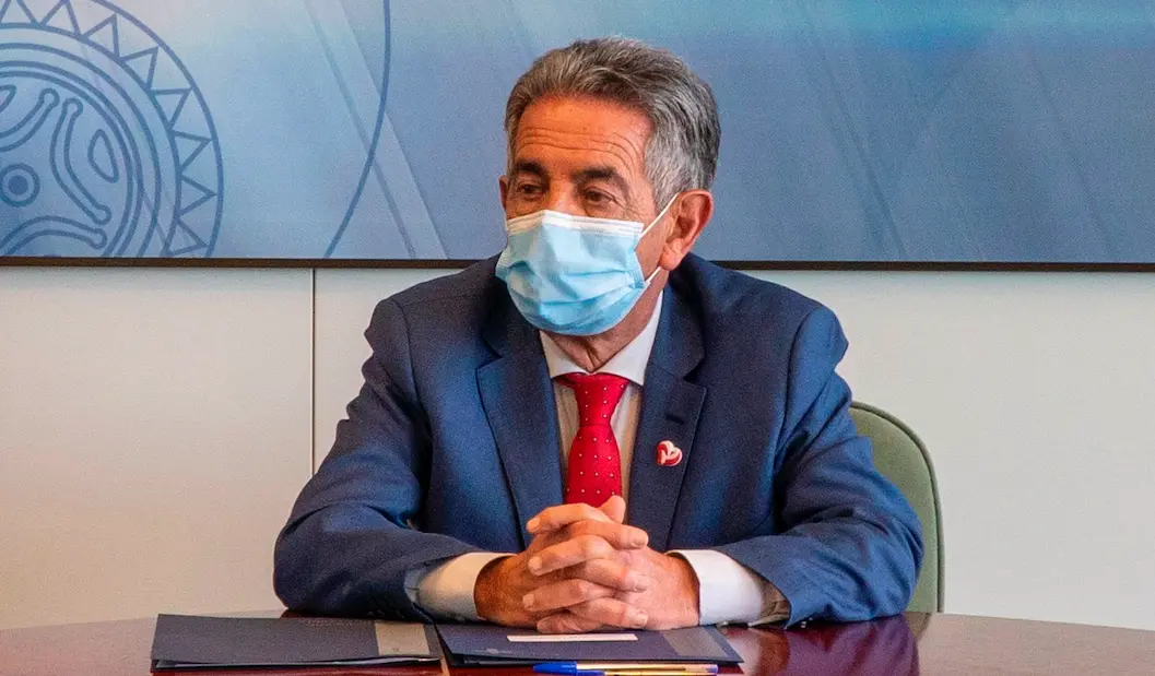 El presidente de Cantabria, Miguel &Aacute;ngel Revilla. / Rom&aacute;n G. Aguilera