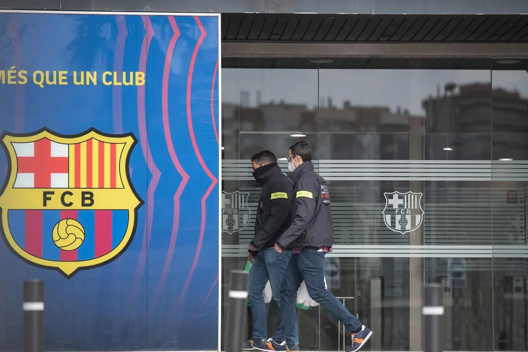 Registro en el Camp Nou