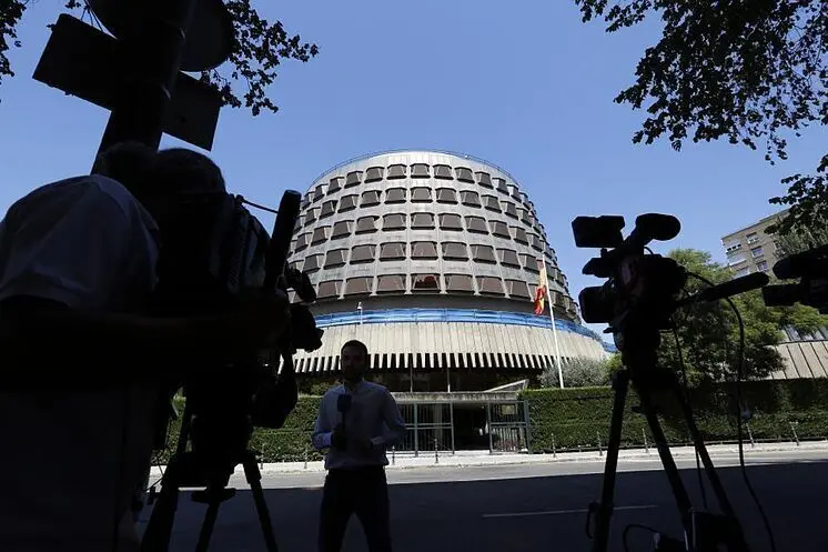8M en Madrid: el Constitucional mantiene la prohibici&oacute;n de las manifestaciones feministas. (Biel Ali&ntilde;o - Biel Ali&ntilde;o / EFE)