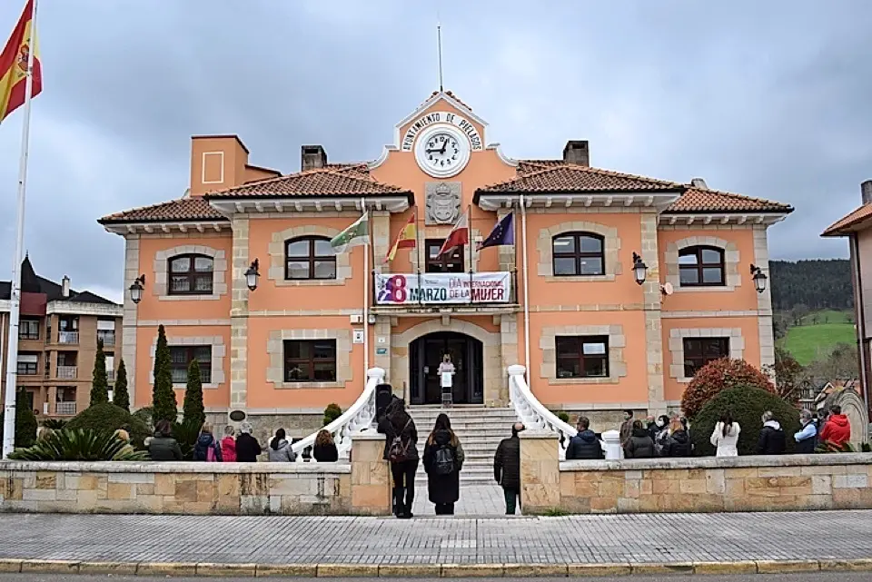 Acto de celebraci&oacute;n del 8M en el municipio de Pi&eacute;lagos.