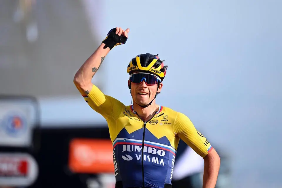 Primoz Roglic. / E. PRESS
