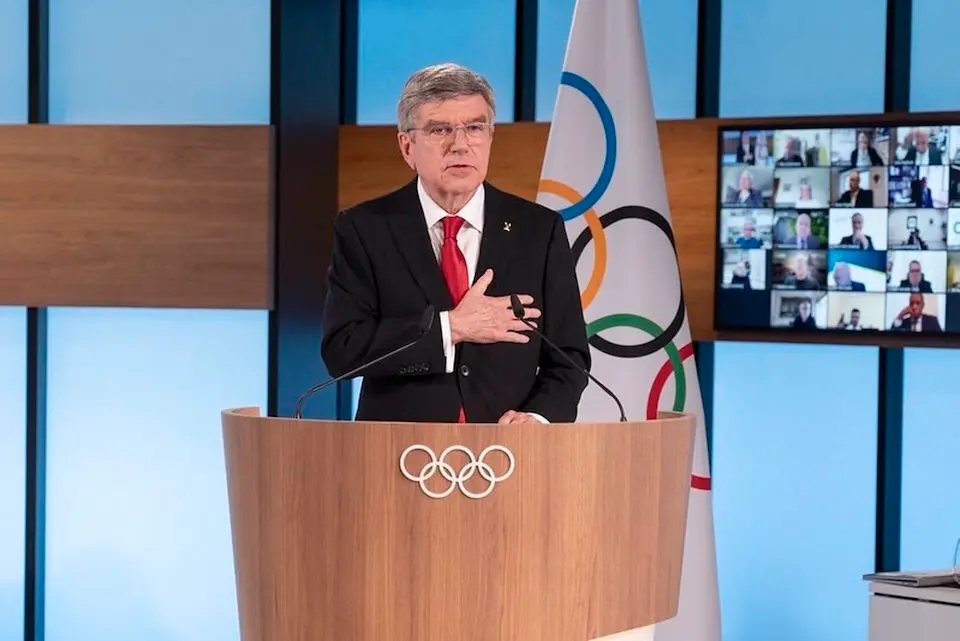 Thomas Bach. / E. PRESS