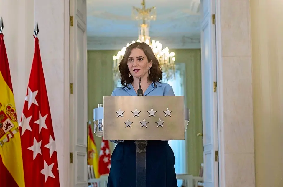 La presidenta de la Comunidad de Madrid, Isabel D&iacute;az Ayuso. / A. Ortega