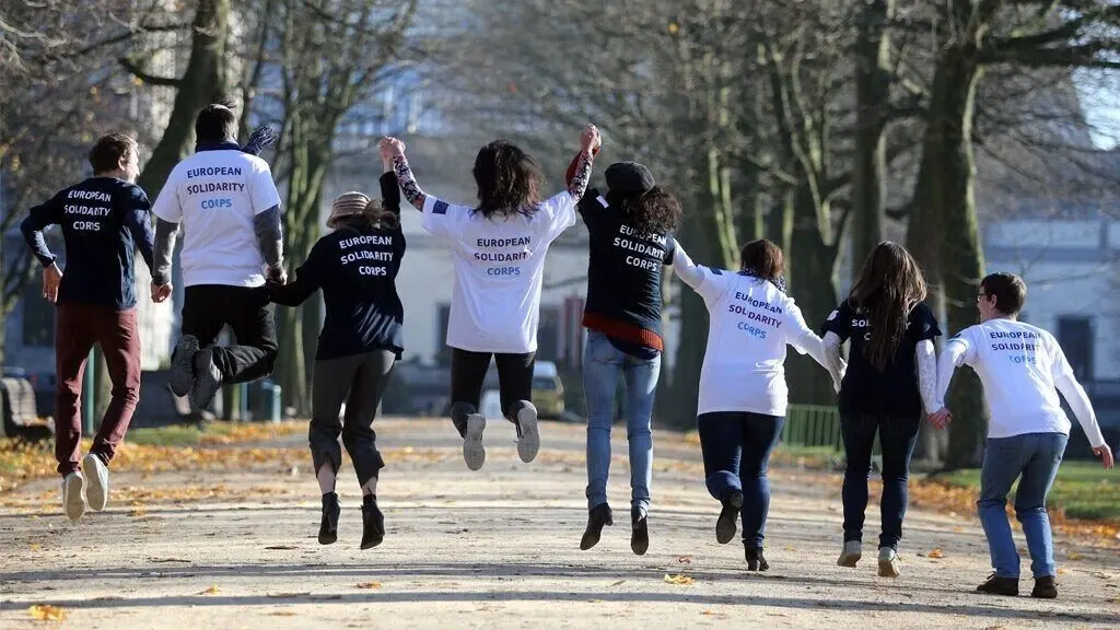 Cuerpo Europeo de Solidaridad . / E. PRESS