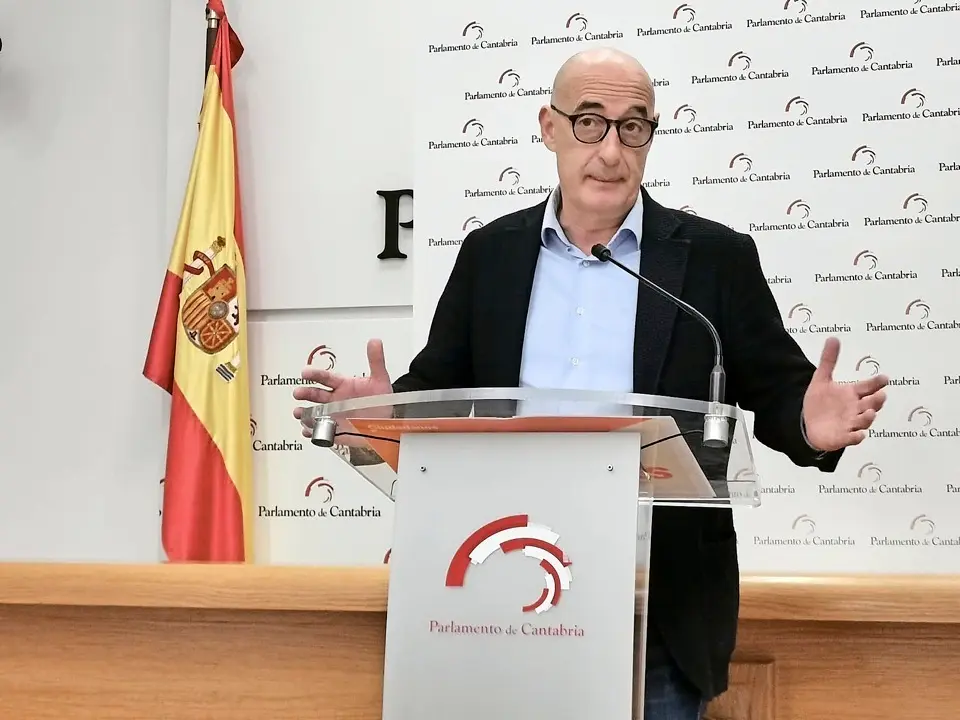 El coordinador auton&oacute;mico de Ciudadanos (Cs) en Cantabria, F&eacute;lix &Aacute;lvarez. / alerta