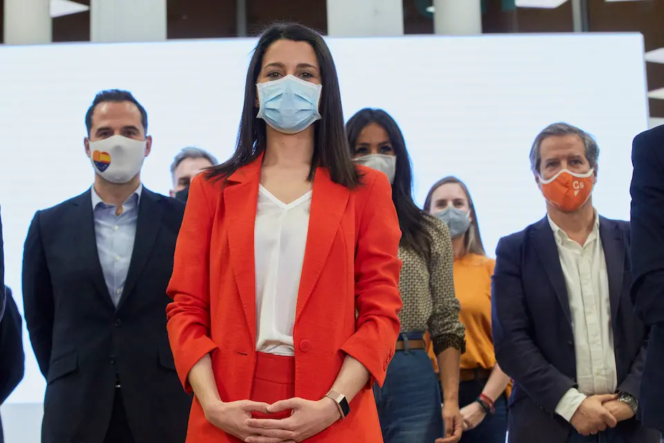 La presidenta de Ciudadanos, In&eacute;s Arrimadas. / JES&Uacute;S HELL&Iacute;N