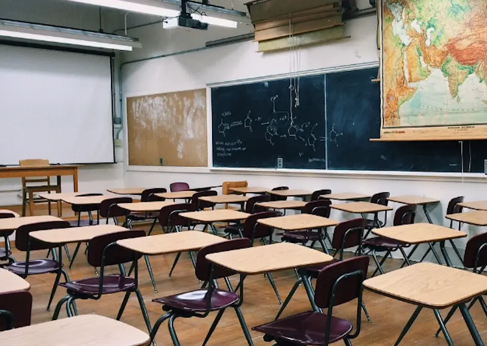Aula vac&iacute;a. / ARCHIVO