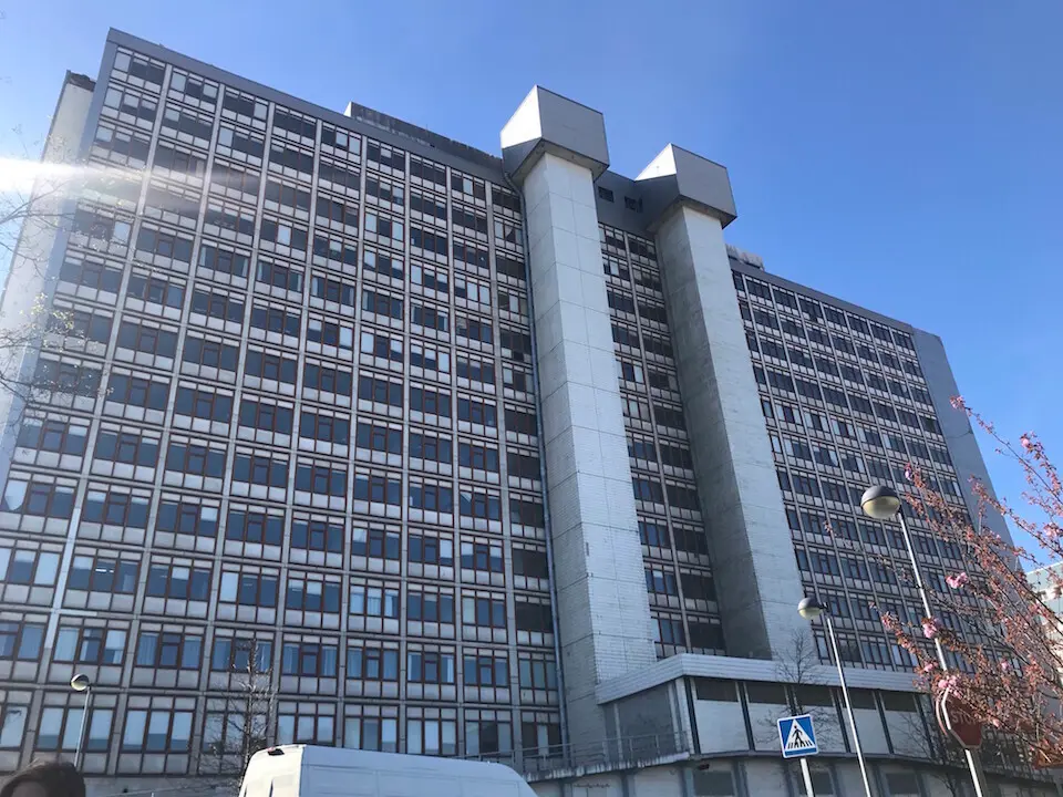 Antigua Residencia Cantabria en abril de 2019. / E. PRESS