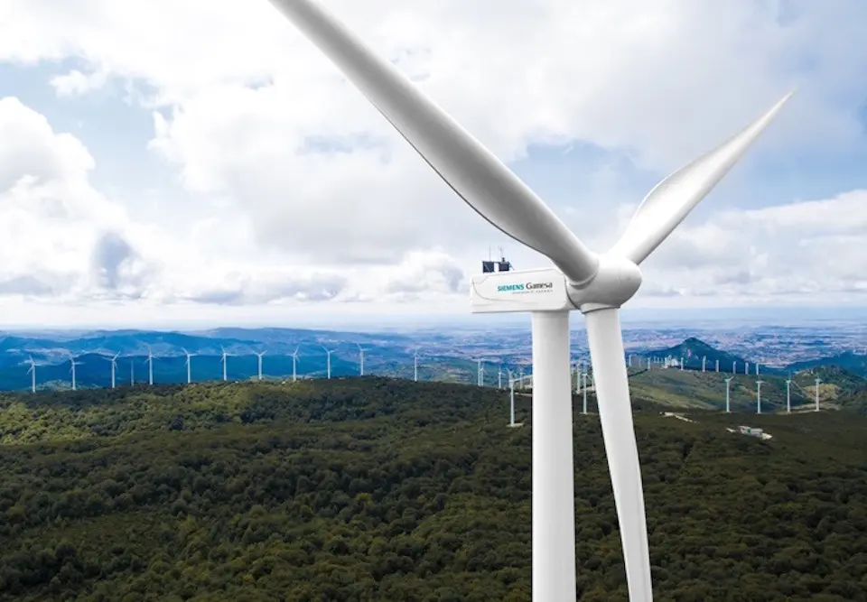 Parque e&oacute;lico de Siemens Gamesa. / E. PRESS