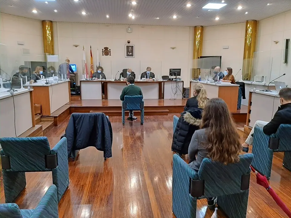 Un momento del juicio. / ALERTA