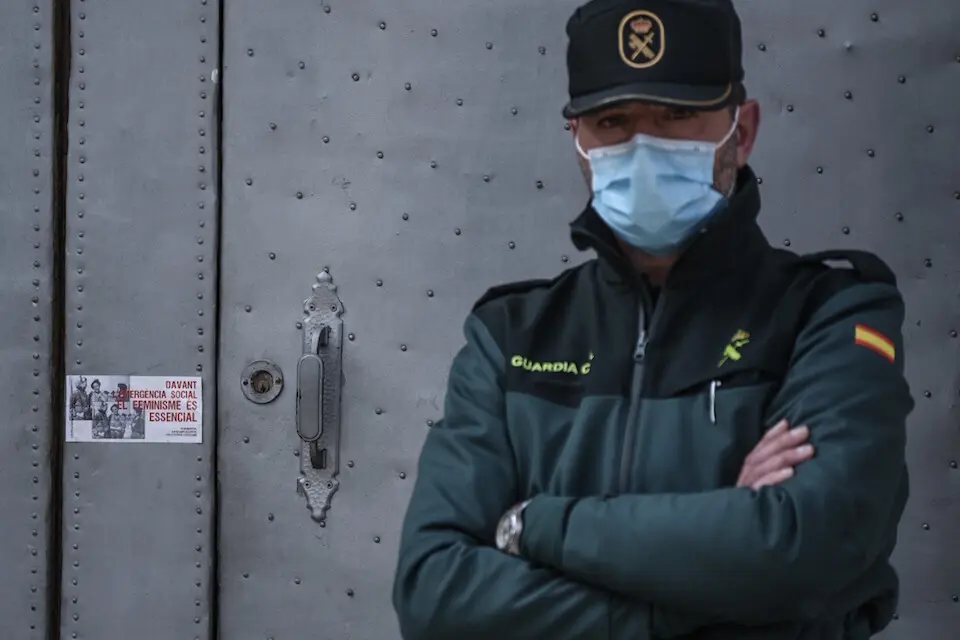 Agente de la Guardia Civil. / Jorge Gil