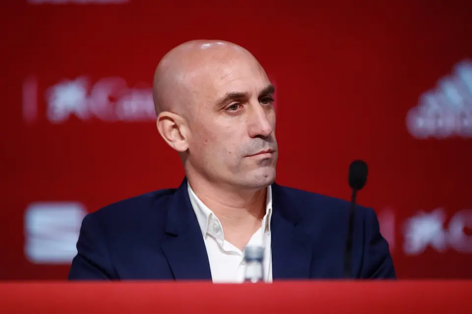 El presidente de la Real Federaci&oacute;n Espa&ntilde;ola de F&uacute;tbol, Luis Rubiales. / E. PRESS