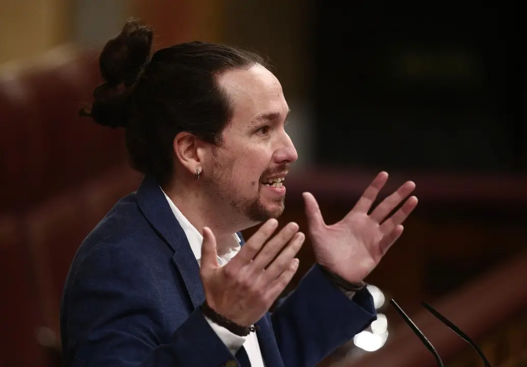 El vicepresidente segundo del Gobierno, Pablo Iglesias,