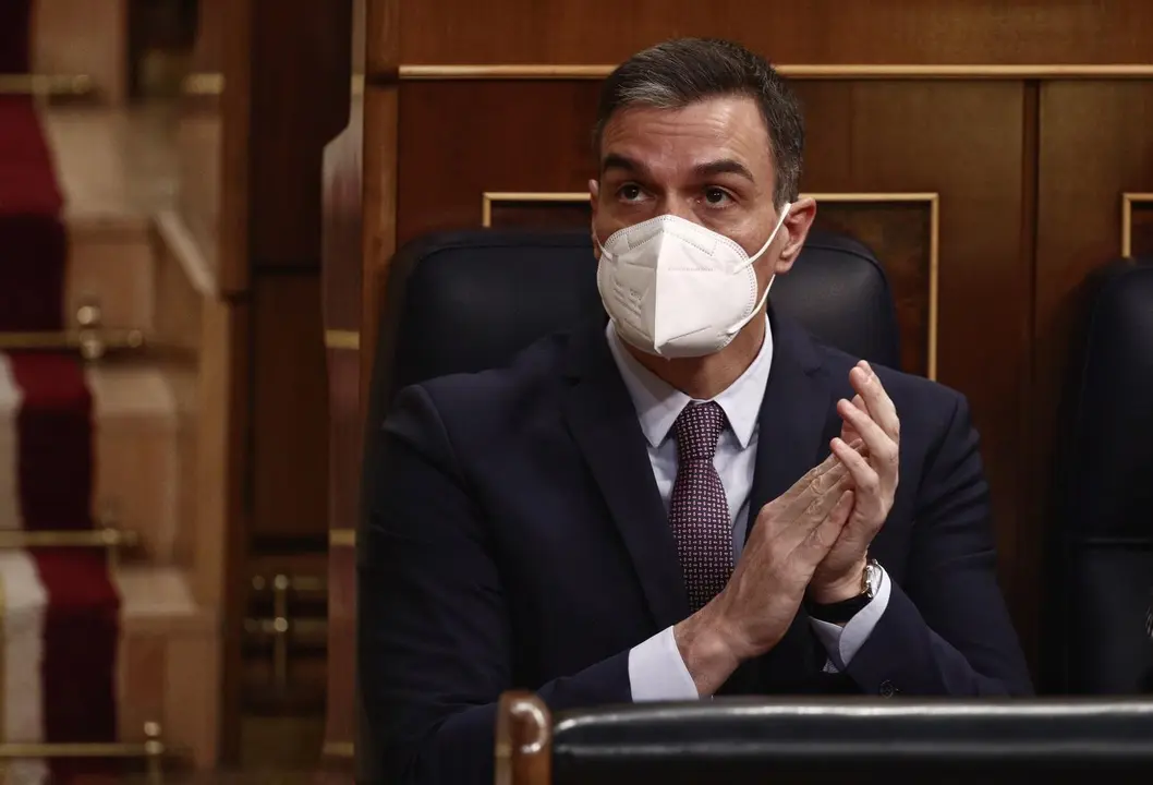 El presidente del Gobierno, Pedro S&aacute;nchez, 