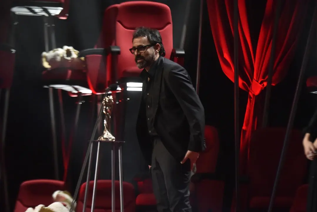 El director de 'La Vampira de Barcelona' en la gala de los Premis Gaud&iacute;