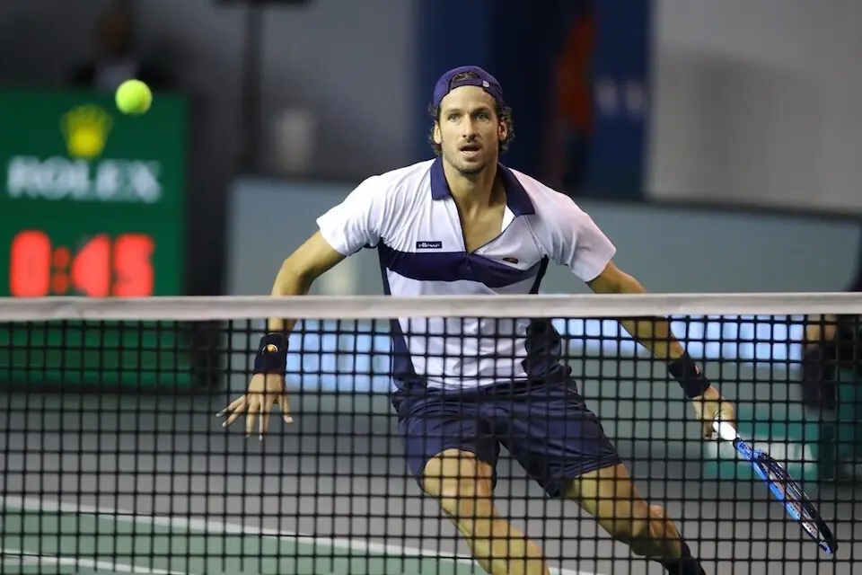 El tenista espa&ntilde;ol Feliciano L&oacute;pez, en el Masters 1.000 de Par&iacute;s. / Archivo