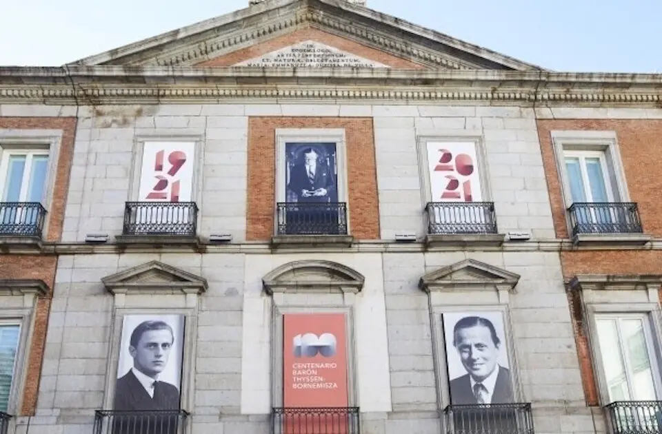 Fachada del Museo Nacional Thyssen-Bornesmiza. / THYSSEN-BORNEMISZA
