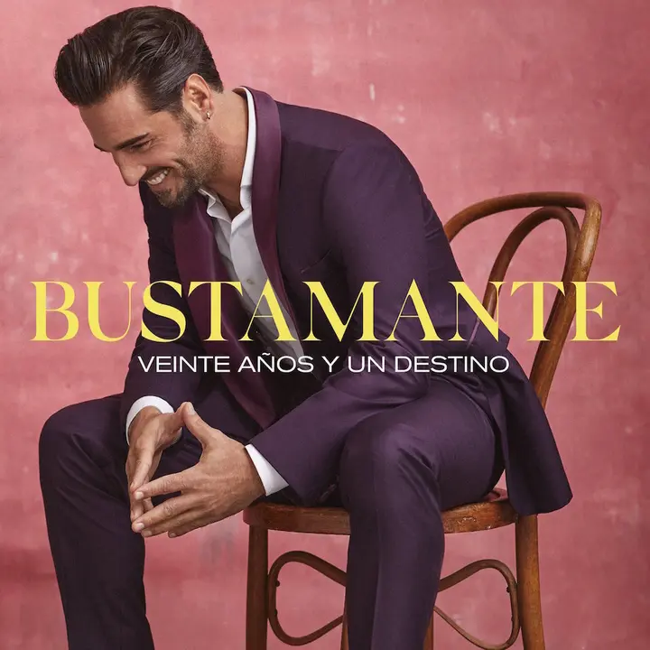Portada del nuevo disco de David Bustamante 'Veinte a&ntilde;os y un destino'. / Instagram