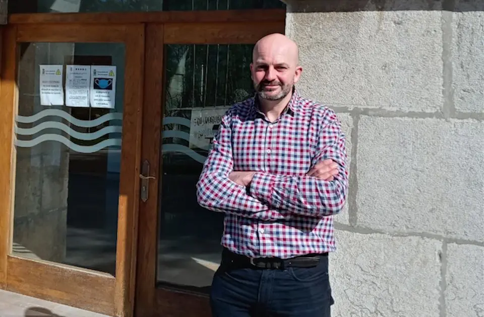 El portavoz de Izquierda Unida, Juan Vidal. / E. Press