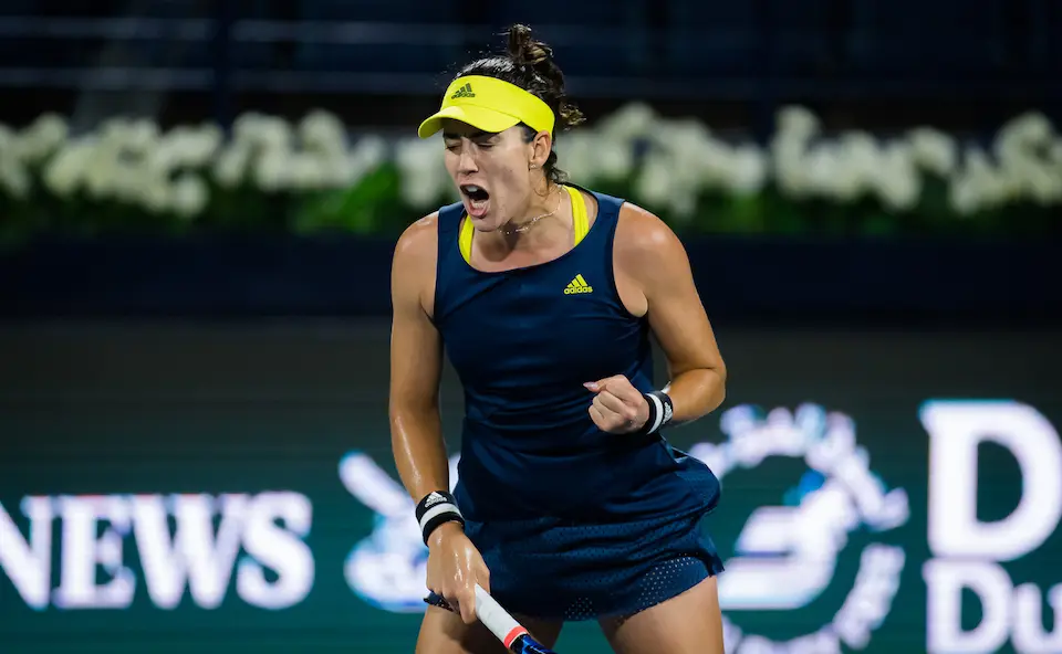 Garbi&ntilde;e Muguruza. / E. Press