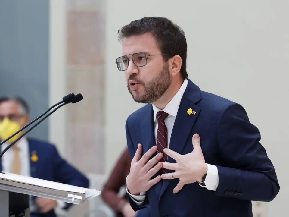 El candidato de ERC, Pere Aragon&eacute;s. (EFE)