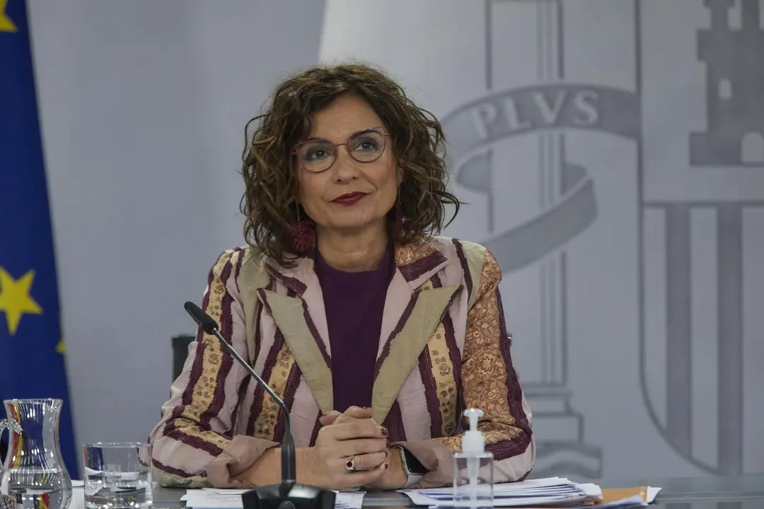 La ministra de Hacienda y portavoz del Gobierno, Mar&iacute;a Jes&uacute;s Montero.