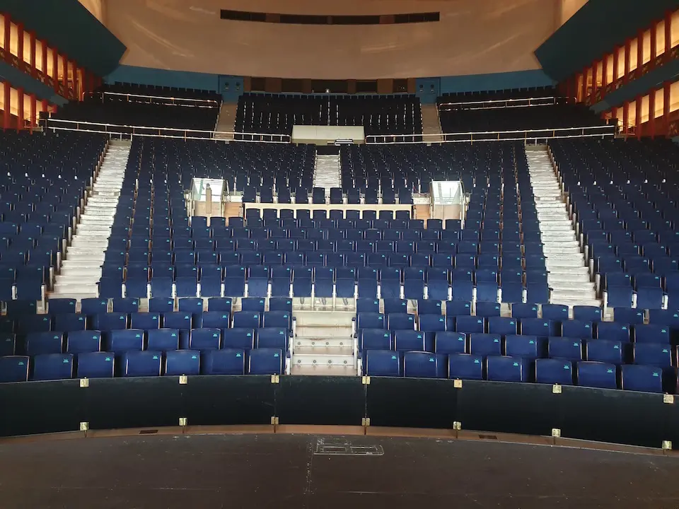Sala Argenta del Palacio de Festivales de Cantabria. / E. Press