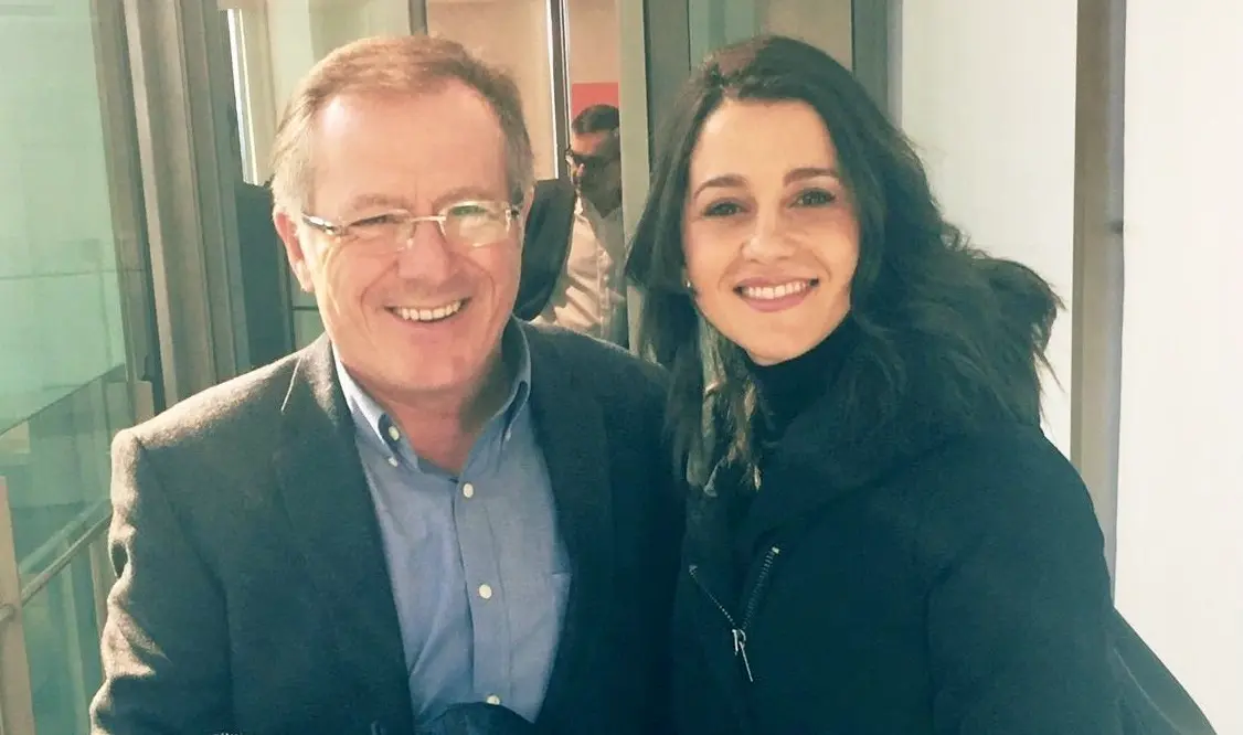Eduardo de Castro Gonz&aacute;lez e In&eacute;s Arrimadas