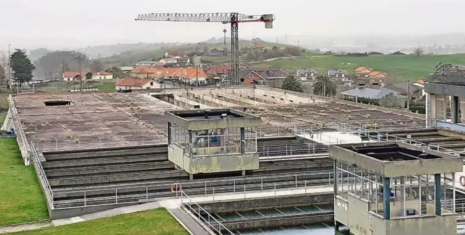 Vista de la ETAP del Tojo en Santander. / ALERTA