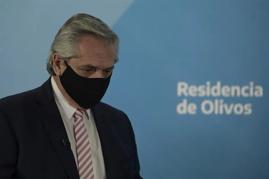 En la imagen, el presidente de Argentina, Alberto Fern&aacute;ndez. EFE/Juan Mabromata/Archivo