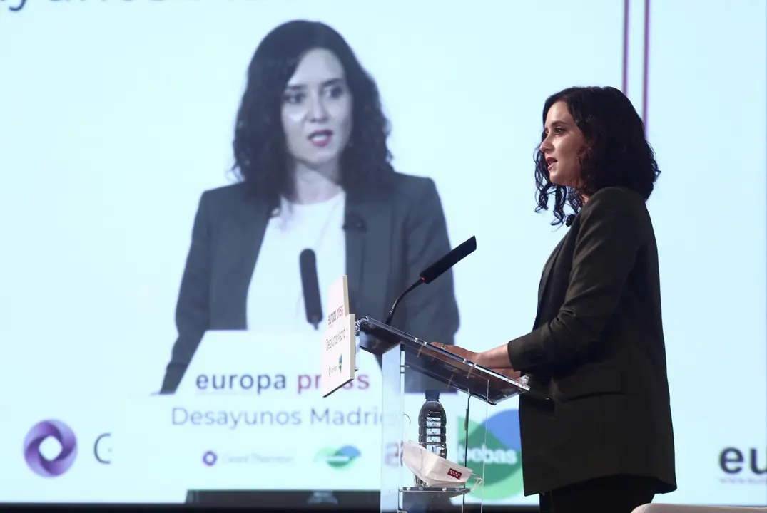 Isabel D&iacute;az Ayuso, presidenta de la Comunidad de Madrid