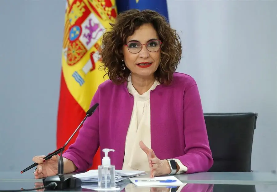 La ministra de Hacienda y portavoz del Gobierno, Mar&iacute;a Jes&uacute;s Montero. EFE/Juan Carlos Hidalgo/Archivo
