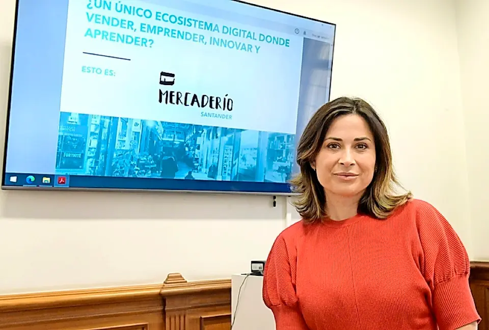 Miriam D&iacute;az durante la presentaci&oacute;n de la plataforma. / ALERTA
