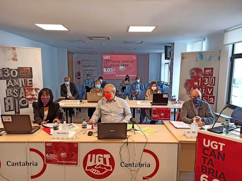 Imagen del 14&ordm; Congreso Regional de UGT en Cantabria. / alerta